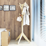 Coat Rack Solid Wood Creative Hanger Floor Bedroom Clothes Rack Simple Modern Simple Hanging Clothes Rack